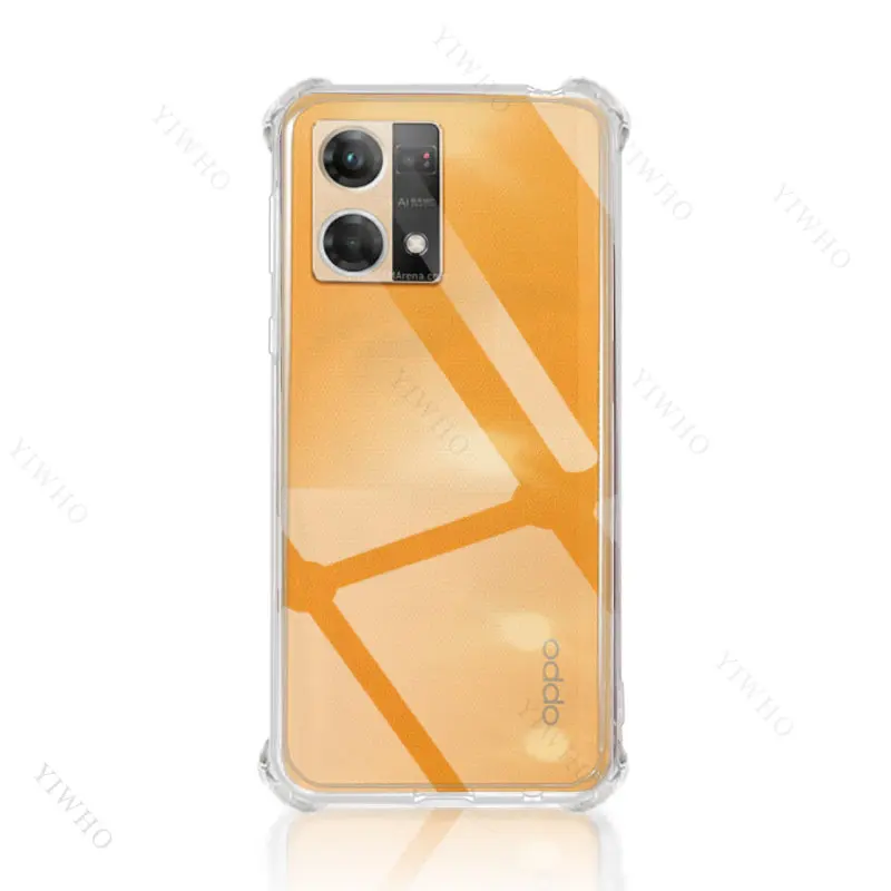 Clear Phone Soft Case for Oppo Reno7 TPU Transparent Case for Oppo Reno 7 6.43