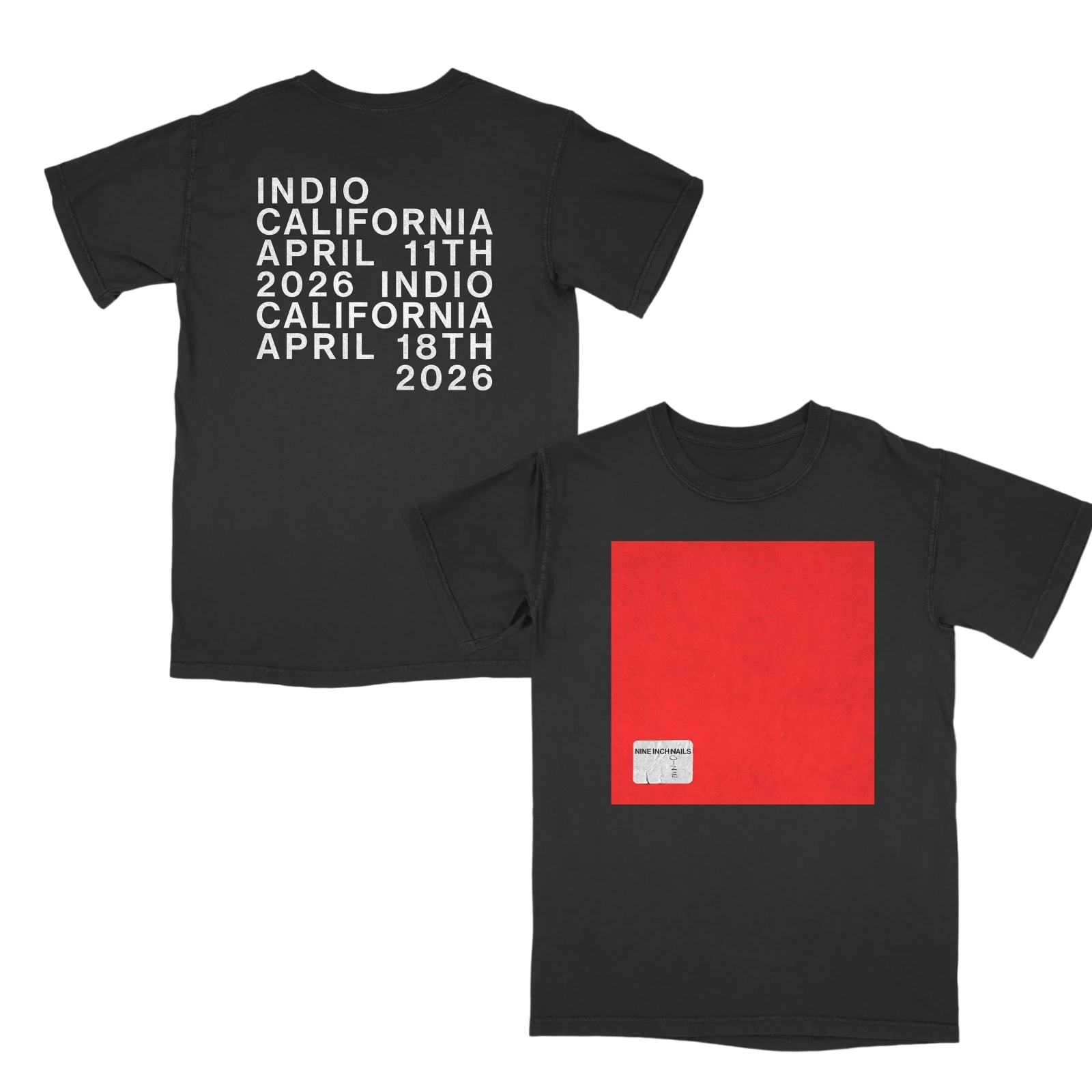 Camiseta Nine Inch Nails Novo Álbum Nine Inch Noize Graphic 2026 100% Algodão Unissex Masculina e Feminina Y2k Casual Presente para Fãs