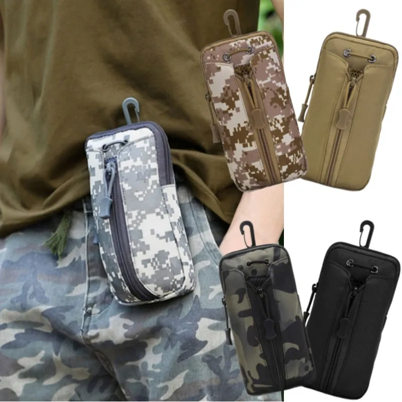 Outdoor Mini Waist Pack Insulation Cup Bag Water Bottle Bag Cup Cover Water Bottle Bag Hanging Bag Cell Phone Bag Accessories