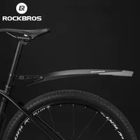 ROCKBROS Fender Mtb Rubber Tail Soft MTB Bike MTB Bike Widen Front Rear Mudguard Adjust Any Angle Fender Bike Accessories