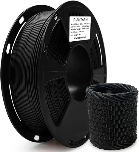 GIANTARM PLA Filament 1,75mm 1kg ±0,03mm Genauigkeit Verwicklungsfreies 3D-Drucker-Filament für Ender 3/Prusa/Anycubic FDM 3D-Druck DIY