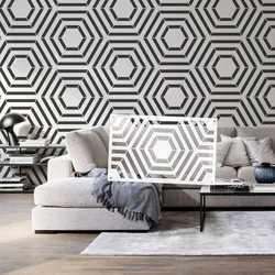 30cm - 70cm Stencil For Painting Plaster Template To Paint Wall Decor Putty Furniture Makers Brick Hexagon Geometric S033