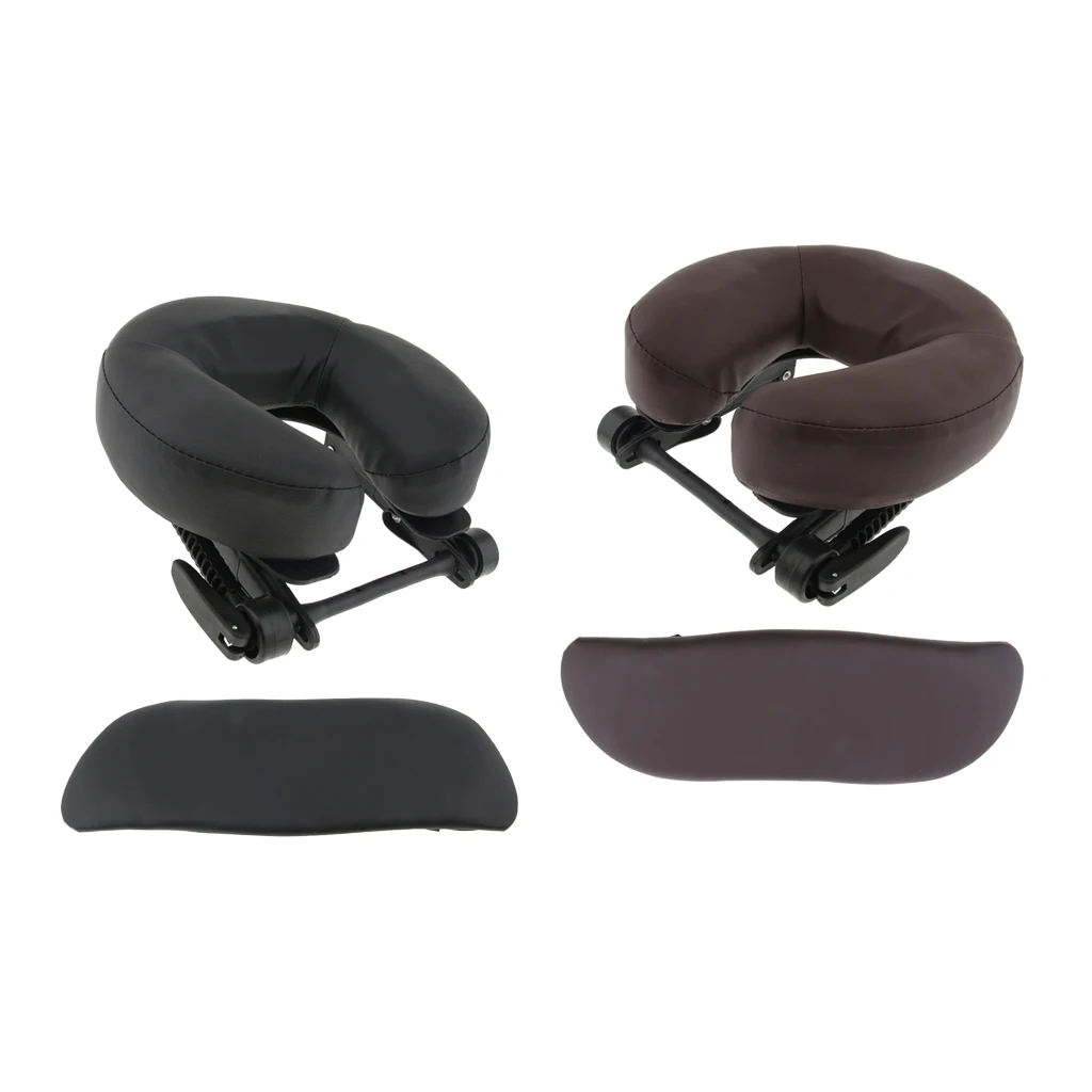 

Подушка-подголовник для массажного стола, U-образная, регулируемая, для салонов и СПА, для массажных кушеток