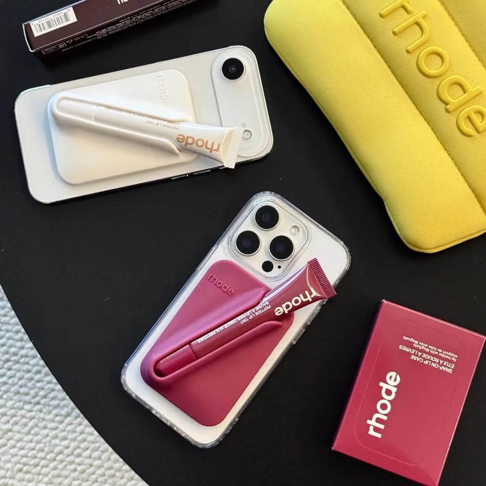 Rhode Universal Magnetic Snap-In Lipstick Case with Lip Tray and MagSafe Phone Holder - Long-Lasting Hydrating Lipstick Set image 4