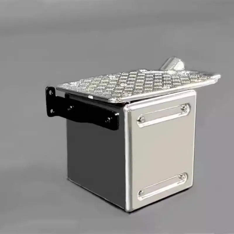 Metall-Auspuff-Tank-Ersatzteile für 1/14 Tamiya RC Truck Car Trailer Kipper Scania 770S R470 R620 DIY Teile Autozubehör