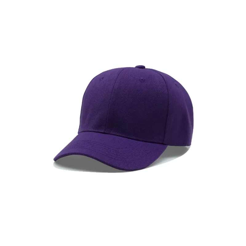 Op maat bedrukt logo Diy Baseball Cap Unisex Verstelbare Mannen Vrouwen Sport Trucker Hoed Effen Kleur Gepersonaliseerde Caps