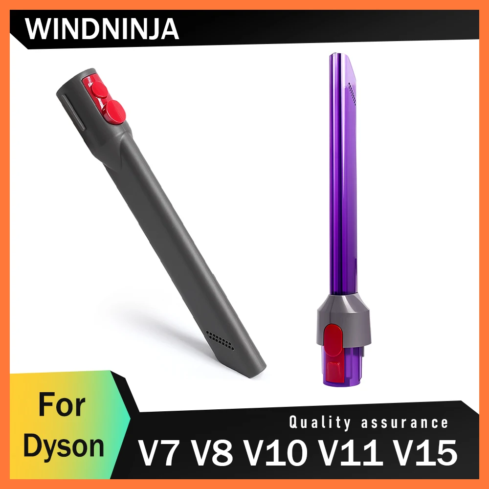 Cabeça de sucção da peça do bocal de fenda para dyson v11 v15 v7 v8 v10 aspirador de pó iluminado ferramenta de limpeza peça de reposição
