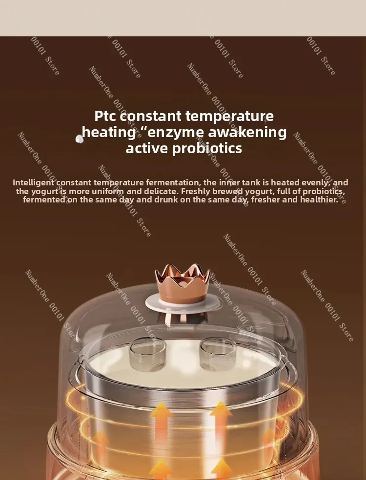 Versatile Home Fermenter | Automatic Appliance for Making Natto, Rice Wine, and Sauerkraut