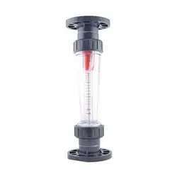 LZS-100 flanged plastic tube series rotameter LZS flow meter