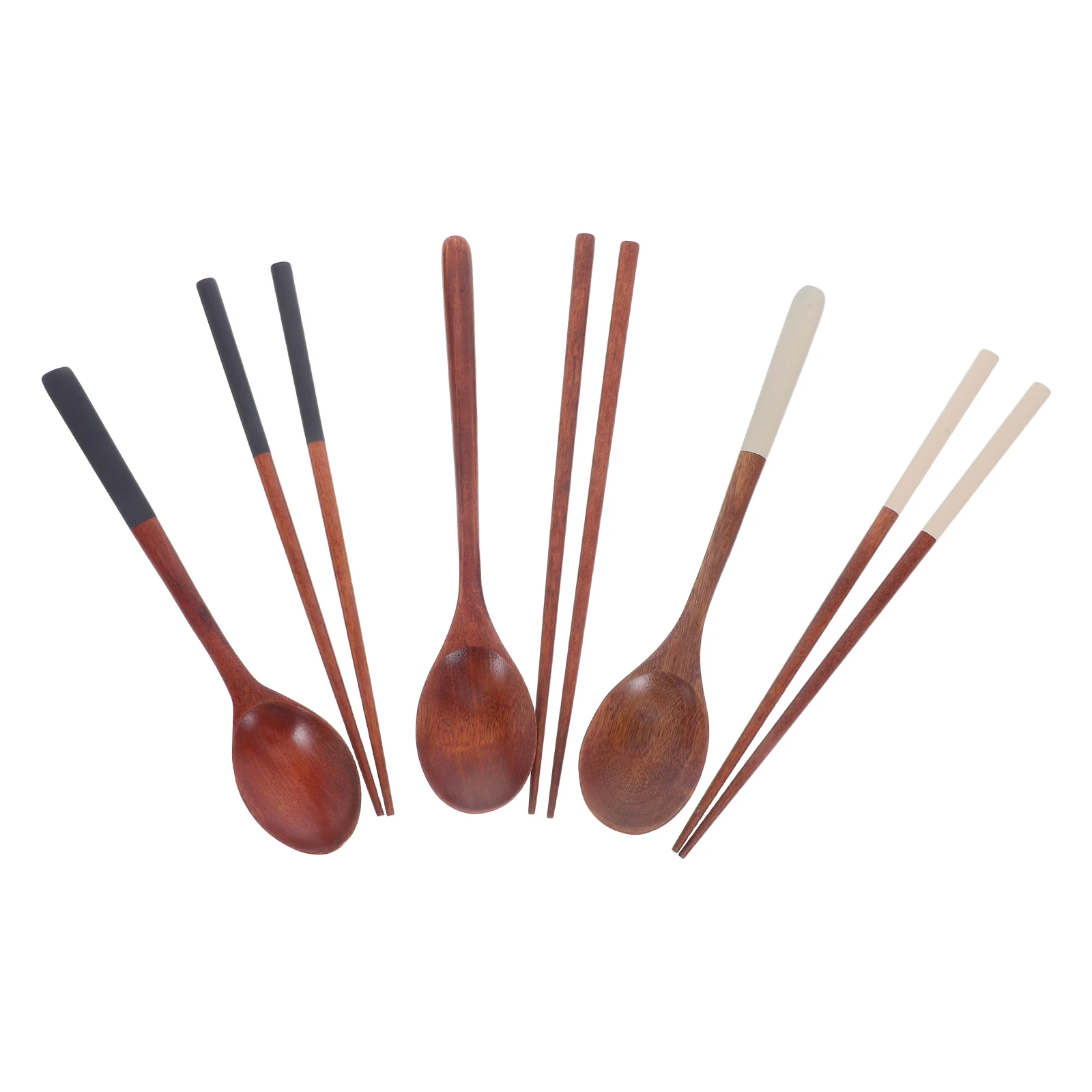 

Portable Spoon Chopsticks Set Natural Wood Cutlery Korean Style Bento Travel Utensil For Ramen Sushi Camping Picnic Outdoor