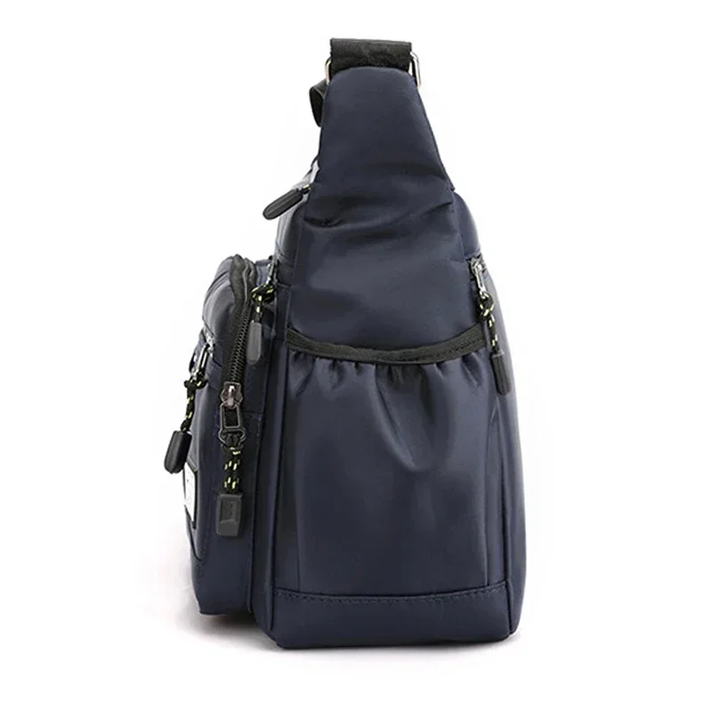 Robuste Multi-Pocket-Business-Umhängetasche für Männer und Frauen, lässige Business-Handtasche mit mehreren Fächern – Detail 8
