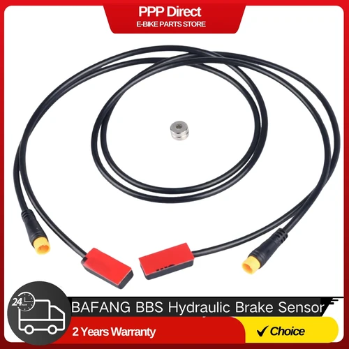 Imagen 1 del producto Cable del Sensor de freno hidráulico de bicicleta eléctrica para Bafang BBS01 BBS02 BBSHD Sensor de freno de corte de energía del Motor accesorios eléctricos para bicicleta
