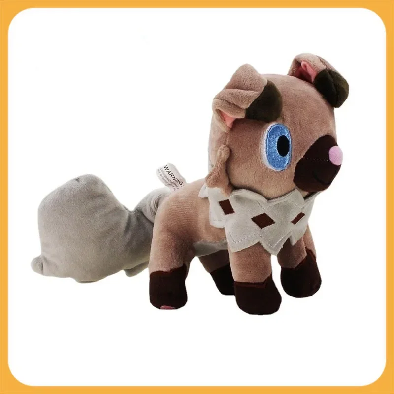 

Anime Pokemon Lycanroc Initial Rockruff Plush Soft Stuffed Collection Cute Anime Pet Spirit Kids Toy Christmas Birthday Gifts