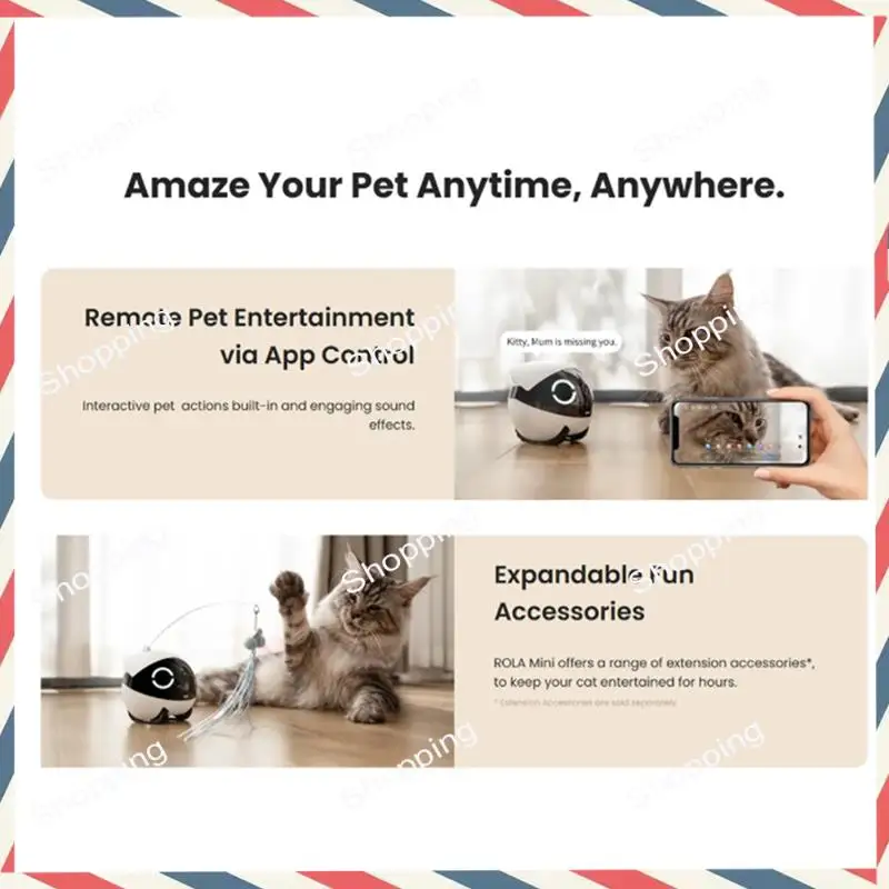 M20K ROLA Mini Pet Companheiro Robô 2K Câmera Robô Inteligente Mini Companheiro de Animais de Estimação Robô Robô de Monitoramento Remoto