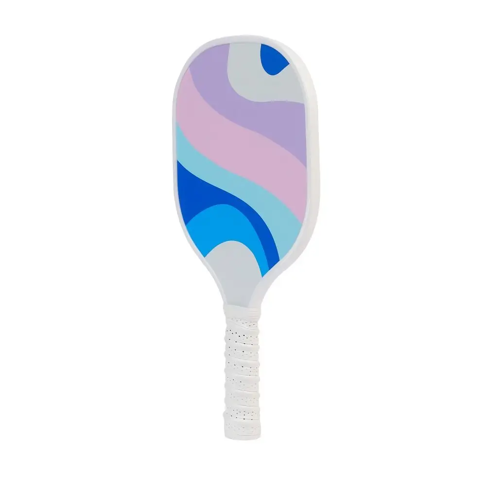 Wooden Pickleball Paddles Ribbed Handle Non-Slip Pickle Ball Racket Colorful Beginner Pickleball Training Equipment Gifts - Image 2