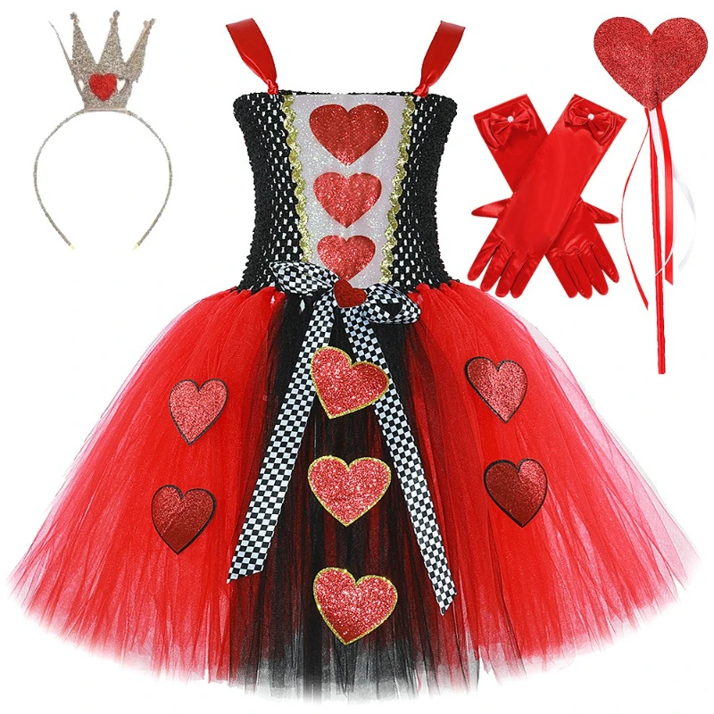 Kids Cartoon Themed Performance Clothes,Girls' Halloween Princess Dress-up Outfits, Girls' Dreamy Fairy Style Tulle Tutu Skirts