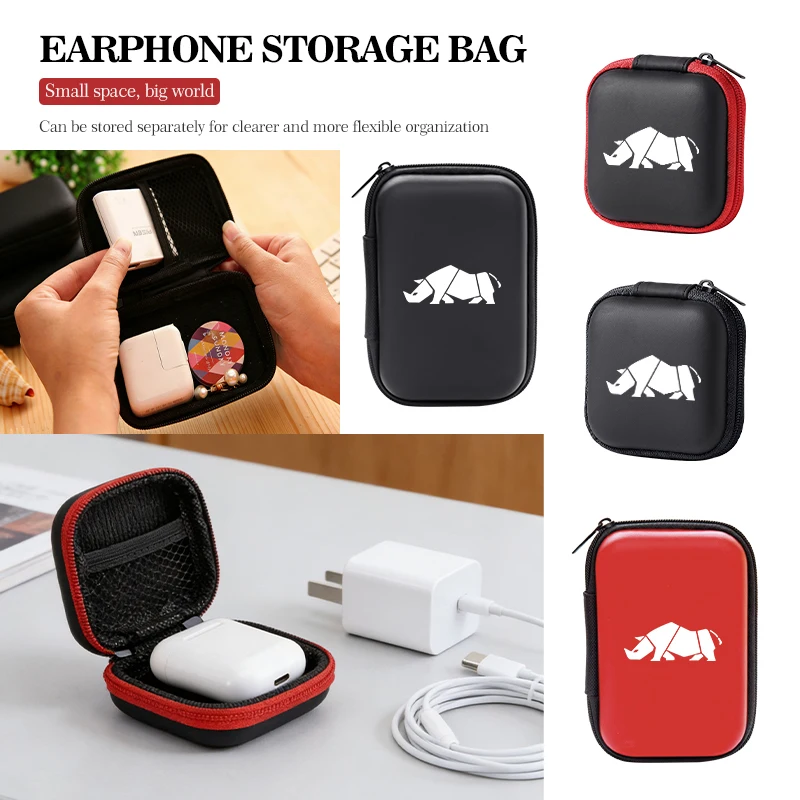 Car Portable EVA Storage Earphone Cable Case Bluetooth Bag For Suzuki Jimny Vitara Gsxr Gsxs 600 750 1000 Sv 650 600 Gsf Gsr