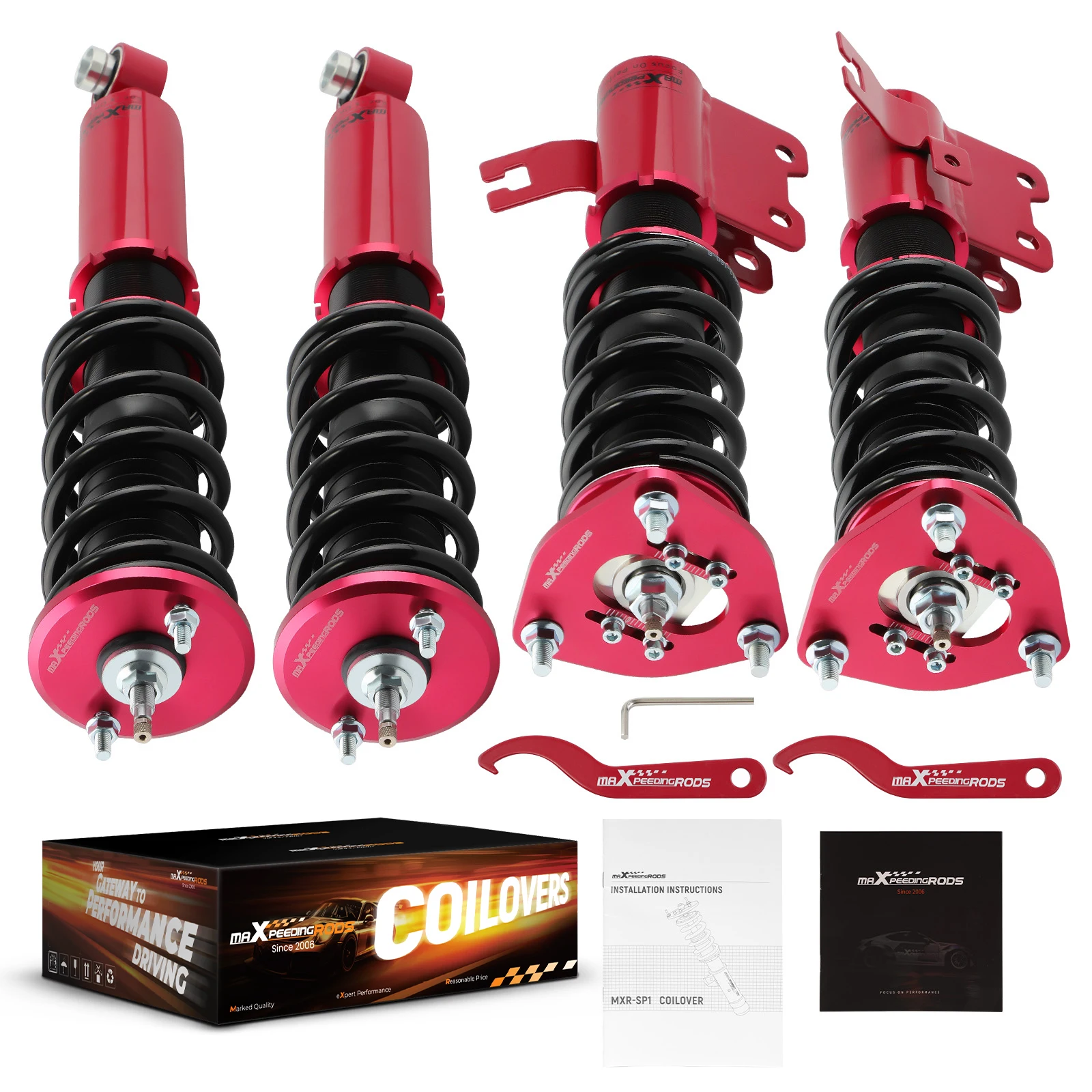 

Adjustable Damper Coilover Spring & Shock Assembly for Nissan Silvia S13 180SX 200SX Daily Use Shocks
