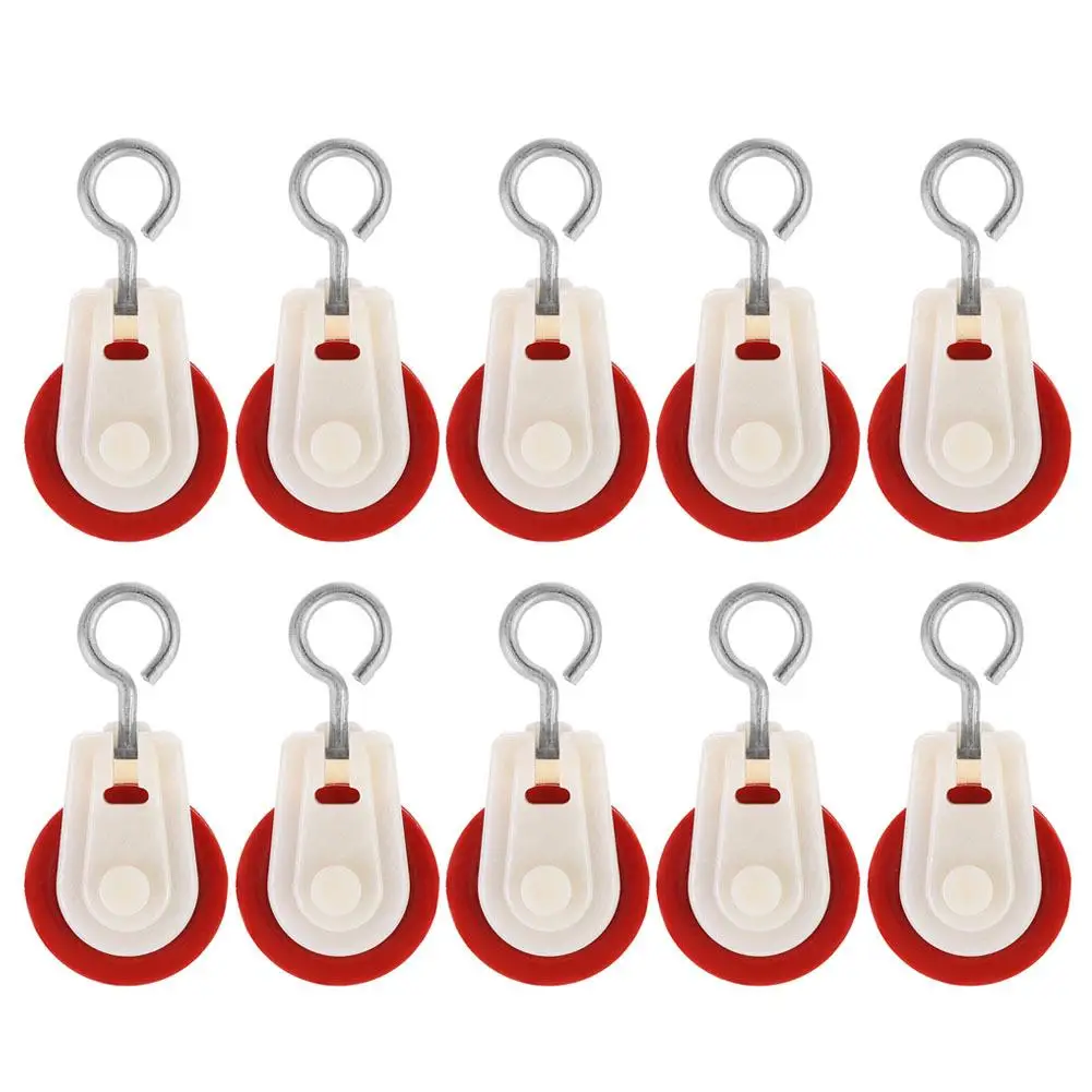 

Greenhouse Pulley Ventilation System 10Pcs Plastic Pulleys for Agricultural Farm Use Durable Accessories
