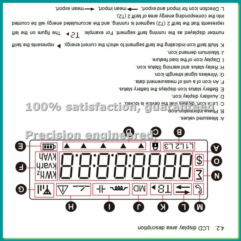 

Трехфазный двунаправленный счетчик энергии Wi-Fi, монитор мощности в кВт·ч, ваттметр, дистанционное управление через приложение Tuya, включение/выключение, 3X110/190В 230/400В переменного тока-BCBW