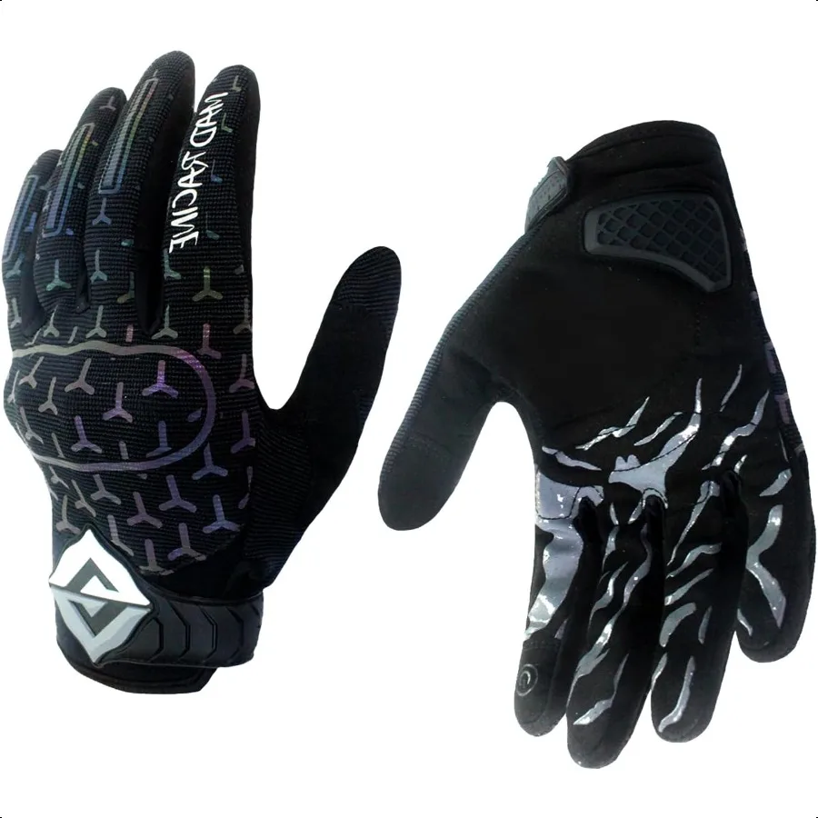 

Motorcycle Gloves for Men and Women Full Finger Touchscreen Mountain Dirt Bike Gloves for Powersports BMX ATV Driving Motocross