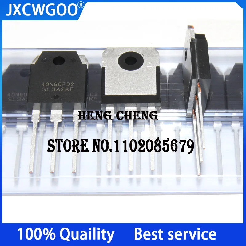 10PCS 100% New Original SGT40N60FD2PN 40N60FD2 TO-247 IGBT tube/module