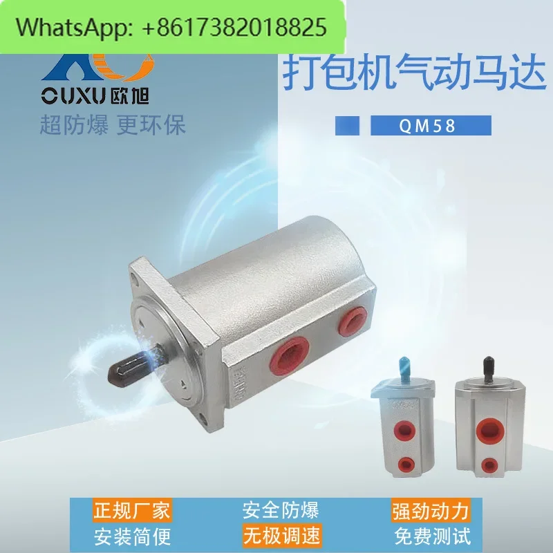 Motore pneumatico per presse per mattoni QM58