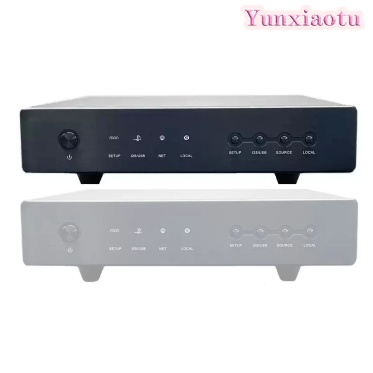 Network Audio Streamer Hi-Res Music Player, Digital Transport with I2S Output for Home Hi-Fi System, Gapless Playback