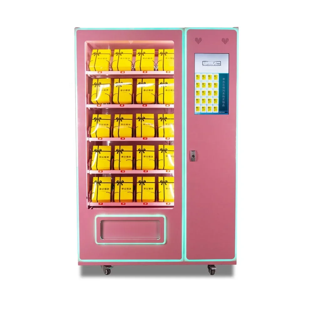 convenience store commercial food antique cola vending machine automatic smart food drinks vending machine