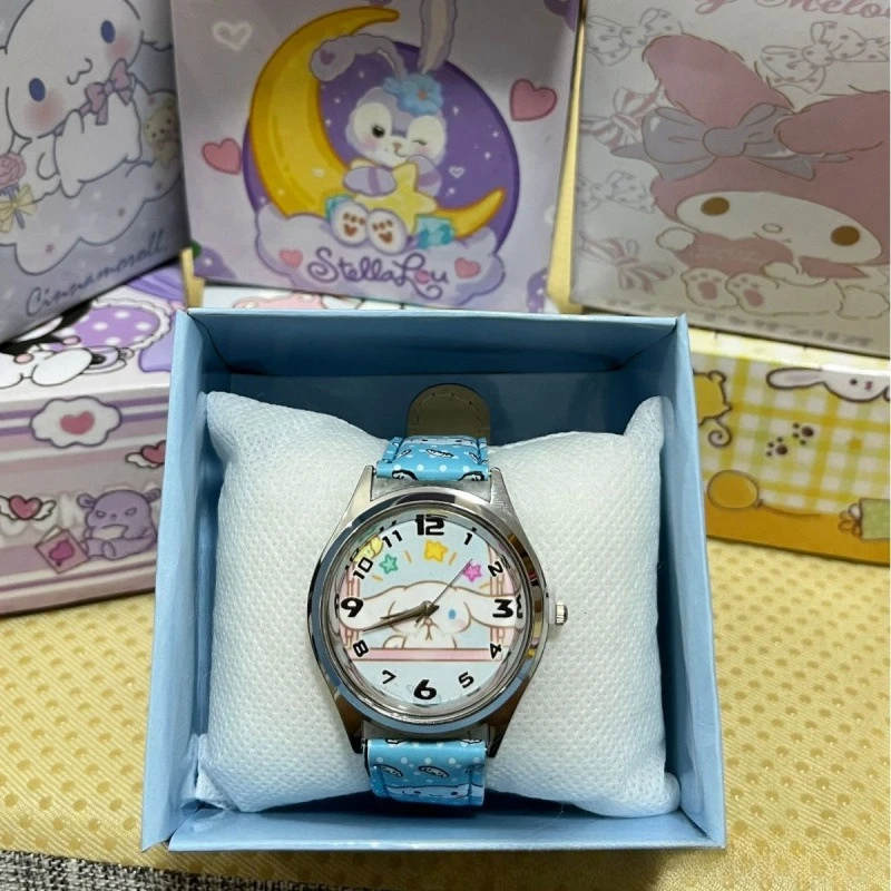 حار بيع جديد لطيف سانريو الكرتون الأطفال ساعة كوارتز ساعة الفتيان والفتيات ساعة أطفال ساعة إبداعية هدية #4