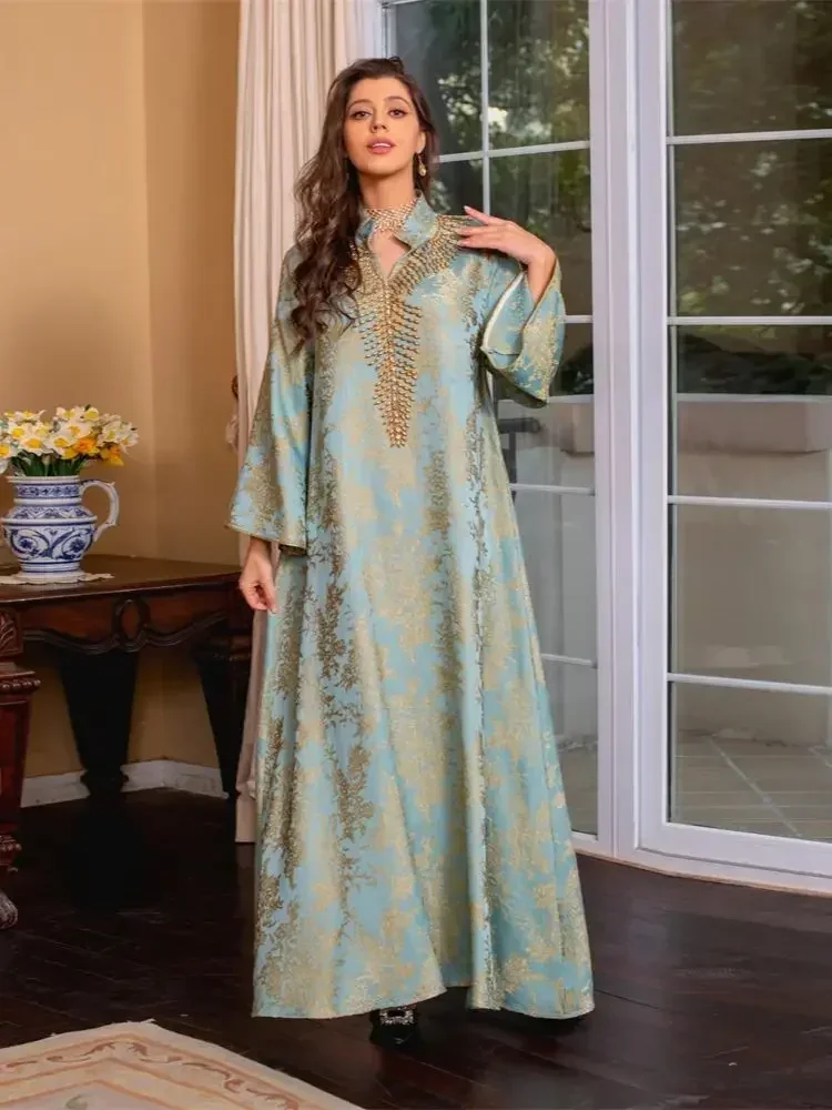 Ramadan Abaya Dubai Turkey Hijab Muslim Dress Kaftan Dresses Islamic Clothing Abayas For Women Robe Longue  Femme Qatar Kebaya