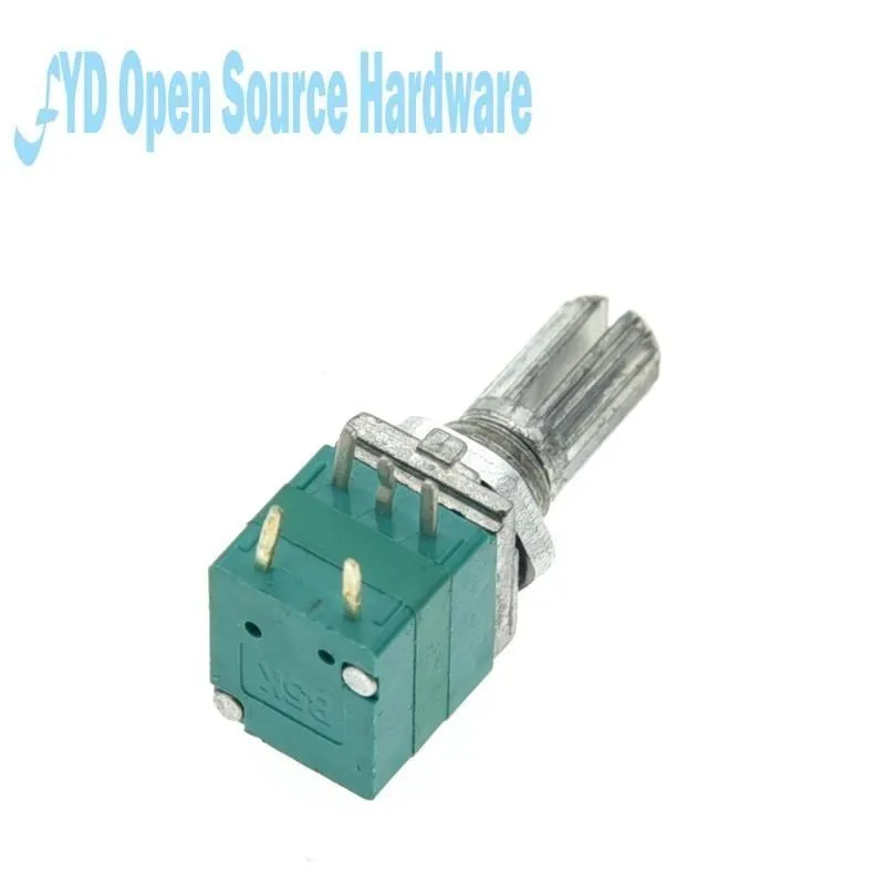 10pcs 5pin RV097NS single linked B5K B10K B20K B50K B100K B500K Turn Knurled Shaft Single Linear Rotary potentiometer