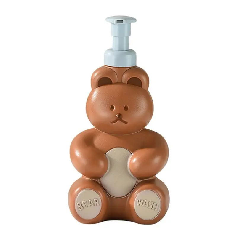 ABDJ-Cute Bear дозатор пенного мыла 500 мл пенящаяся жидкость для мыла для рук в форме дозатора насоса D