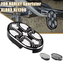 Motorcycle Brake Pedal Pad Foot Peg Cover For Harley Sportster XL 883 1200  XL883 XL1200 Forty-Eight V-Rod Street Night Rod