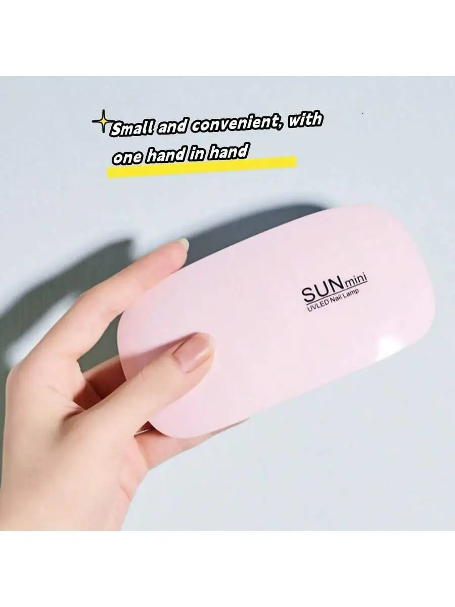 

1PC Mini Portable Folding Mouse Light USB Mini Light Therapy Machine Dryer Nail Baking Light (All-In-One Line)