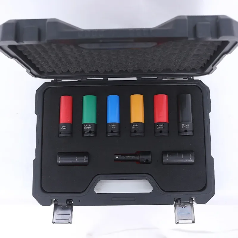 for 1/2 Series 9-Piece Wheel Hub Protection Sleeve Set Large Medium Small Flying Sleeve Electric Auto Repair Tool