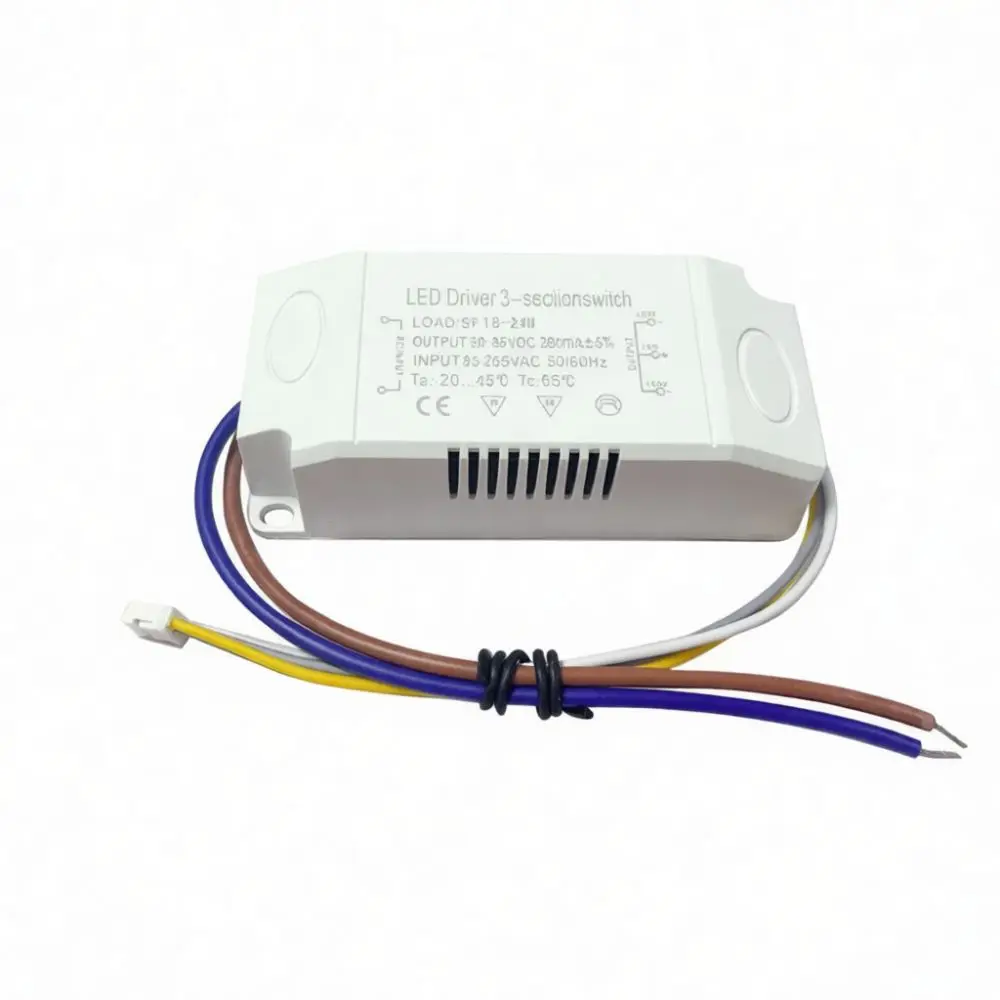 For ZhuoHaoGeLang LED Driver Isolated Transformer Dimmable Power Supply For Ceiling Spotlights Three Color Changing Unit