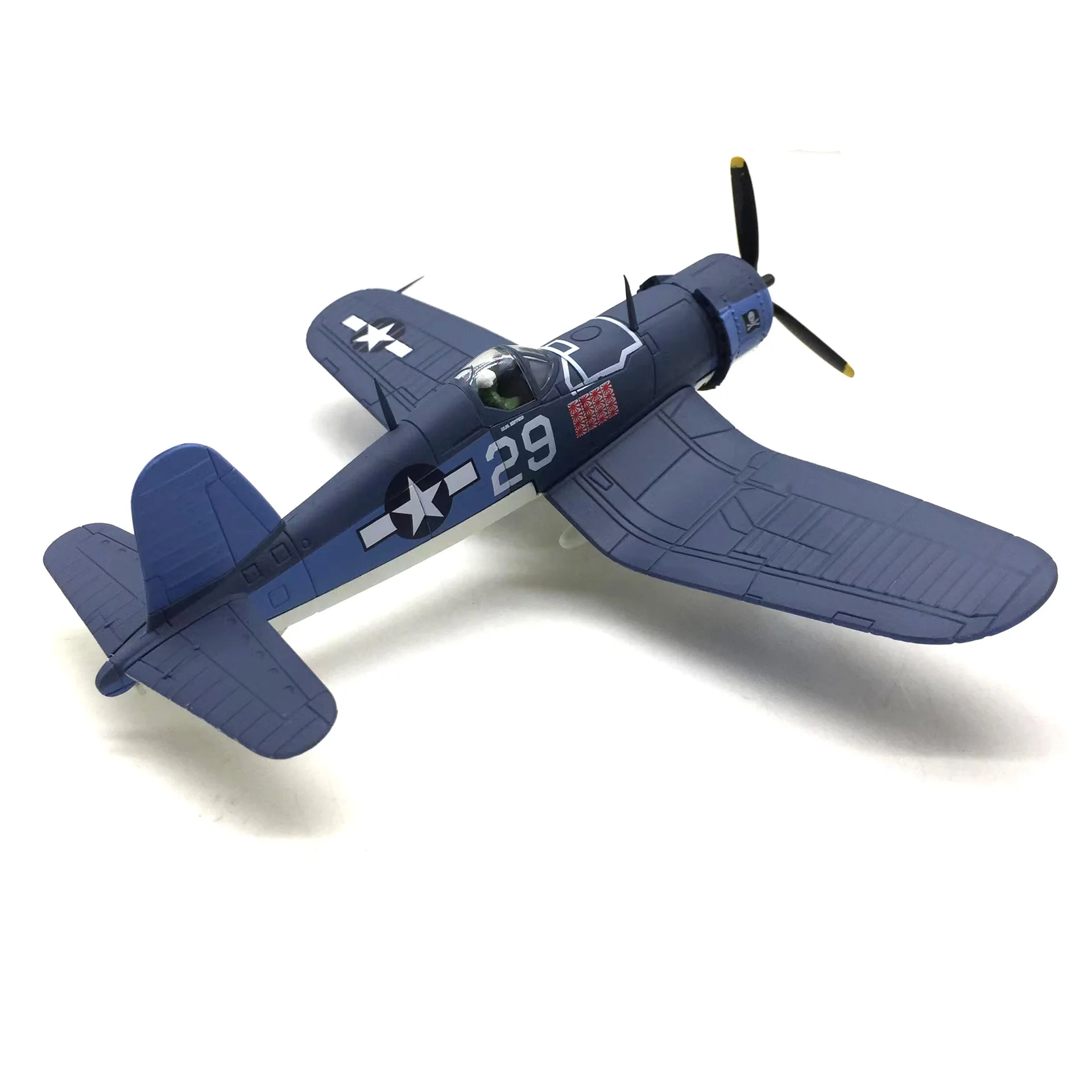 1/72 Scale U.S. Navy F4U Pirate Carrier-Based Land-Based Fighter Alloy Military Aircraft Model Finished Product Drop Home Decor