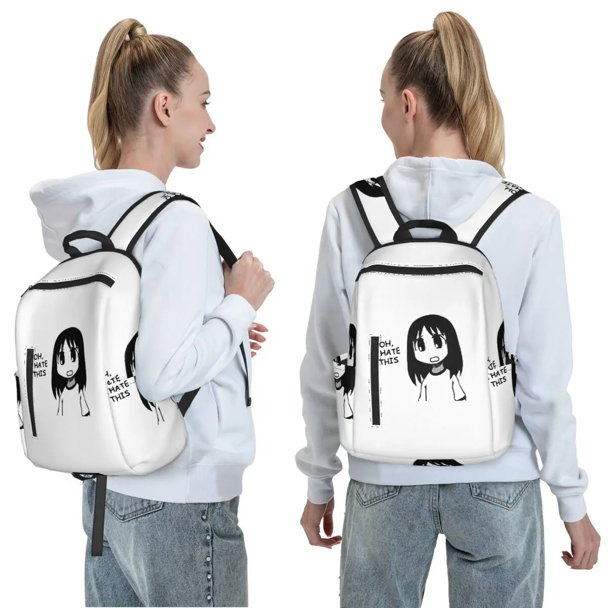 OUTDATED - Check Profile Azumanga Daioh Osaka Ayumu Kasuga Backpack Daypack Kids BookBag School Bag Shoulder Bags for Men Women