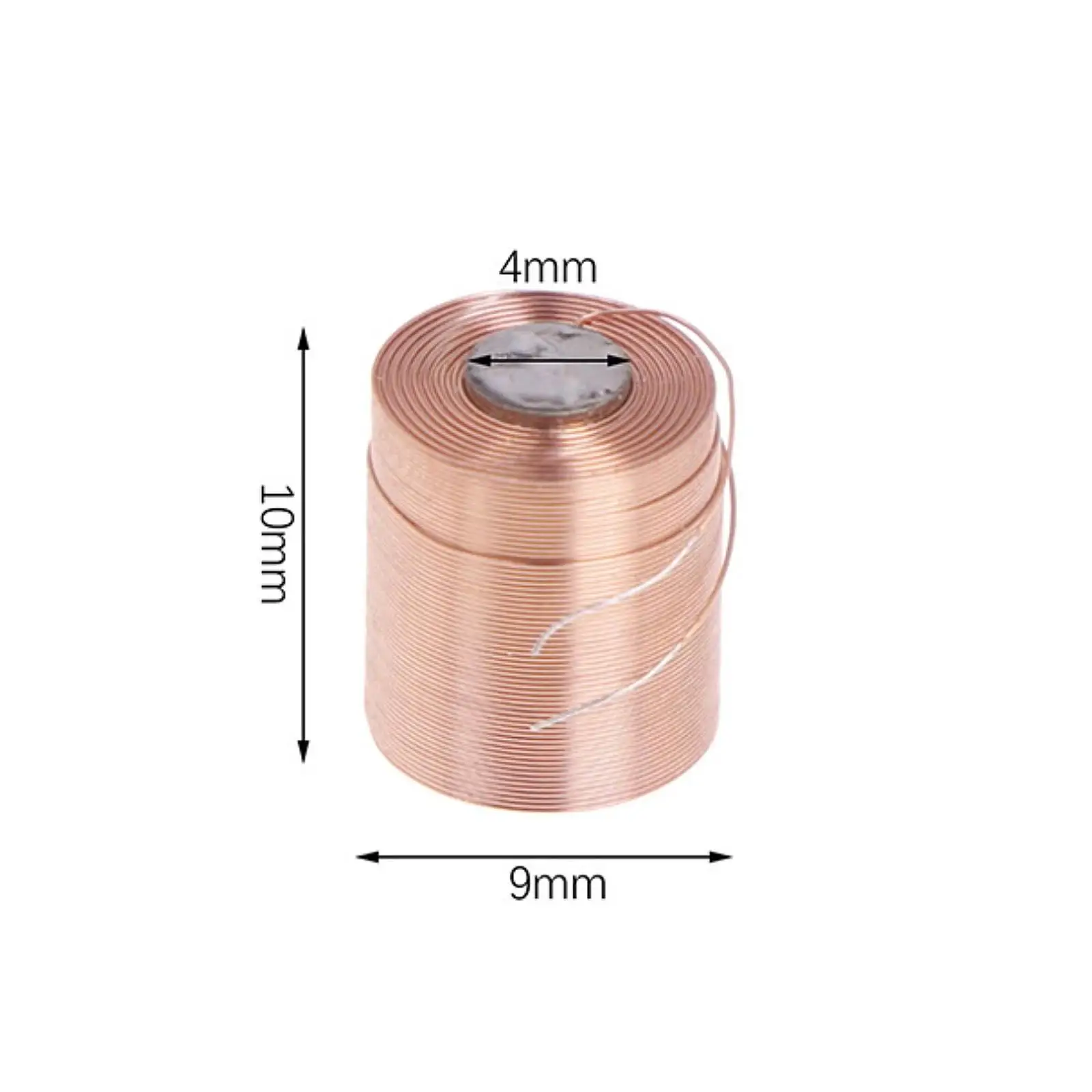 Copper Material Candle Lamp Coil Electromagnet Repair Part 9mm OD Easy Install for Lighting Applications