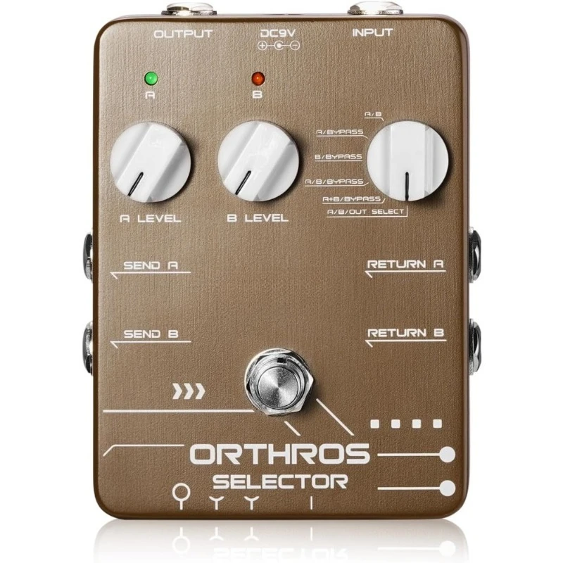 

6 Mode Guitar Effect Loop Switch Pedal with AB Channel Selector for Electric Guitar Bass