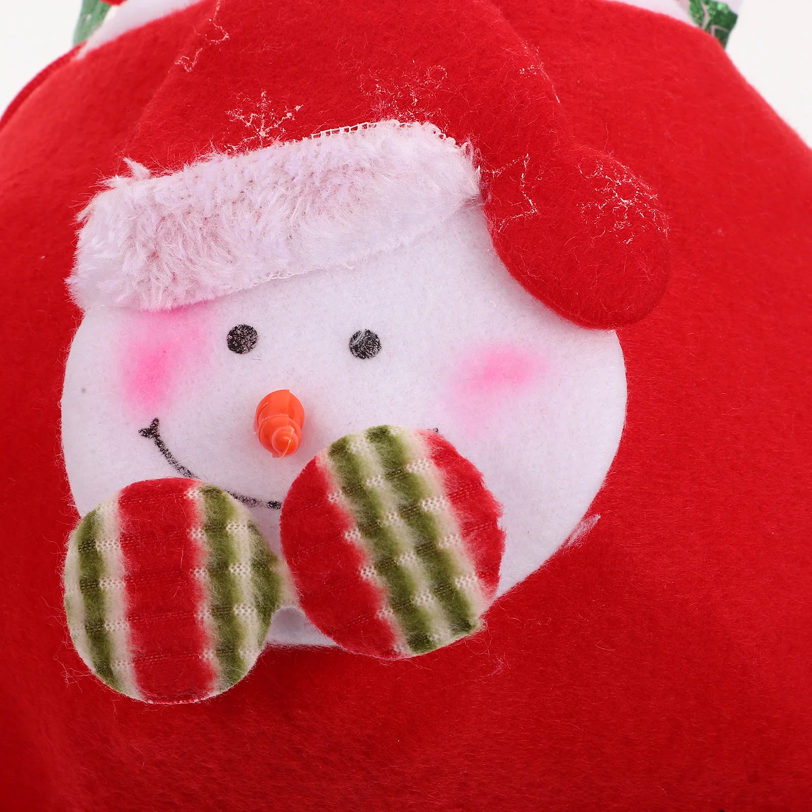 

2Pcs Xmas Treat Bag Christmas Candy Pouch Reusable Gift Bag for Party Favors Holiday Sweets Storage Portable Festive Pouch