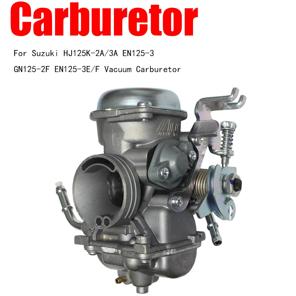 Vacuum Carburetor Carb For Suzuki HJ125K-2A/3A EN125-3 GN125-2F EN125-3E/F