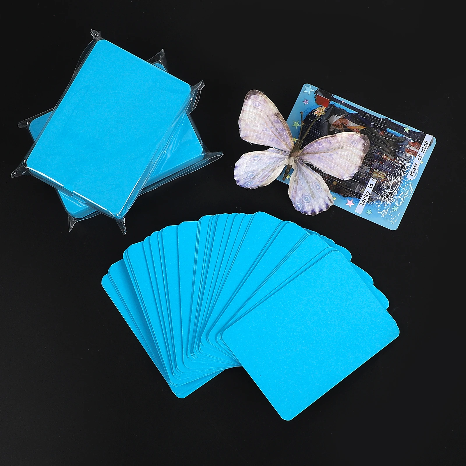 50 Pcs/Set Blue Wat… - image