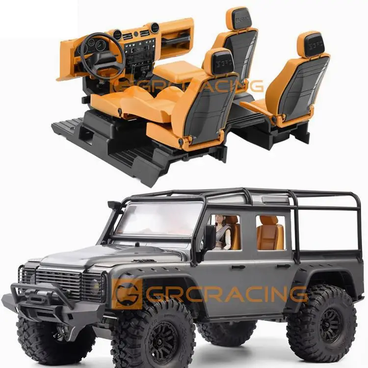 For 1/10 Trax/as Trx4 Trx-4 Simulation Central Control Room Seat Decorations G161dh/dl Accessories Rc Crawler Model Car Parts