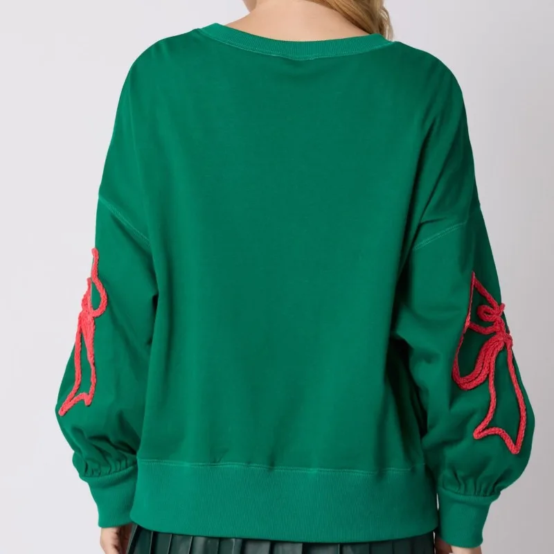 TSTCTB Women's Y2K Kawaii Vintage Crew Neck Long Sleeve Heart Shaped Casual Loose Pullovers Hoodies Aesthetic Sweatshirts