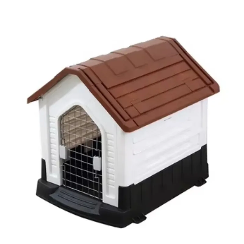 Factory hot sale  waterproof easy to assemble and clean plastic cages for dog kennels xl large