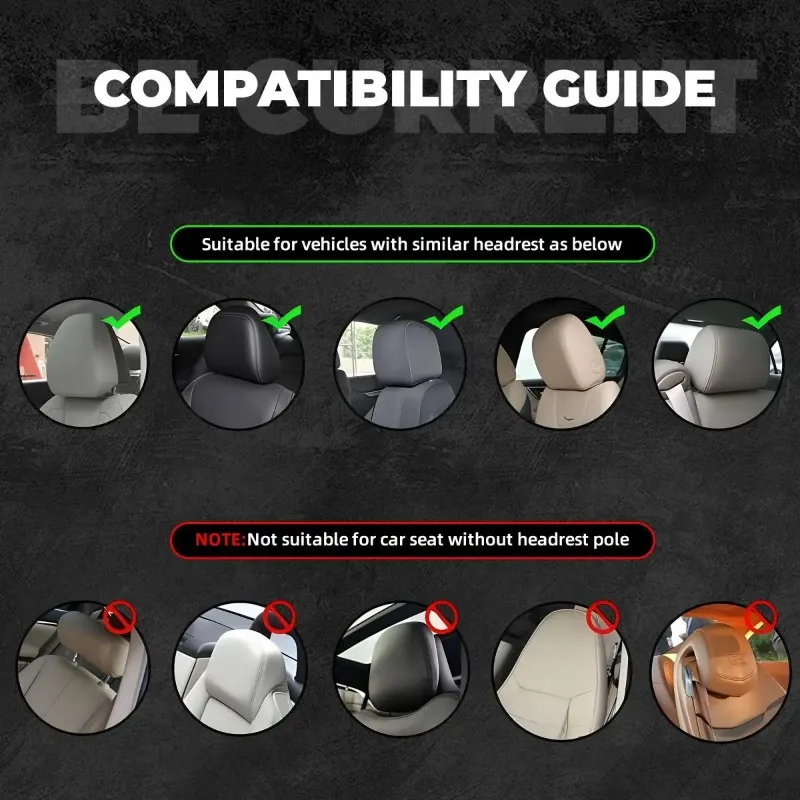 Abdeckung für die Kopfstütze des Autos, 2 Stück | Maßgeschneiderte Auto-Kopfstützenabdeckungen – passend für alle Modelle |   Personalisierte Muster und Fotos |   Einzigartiges Autodekor