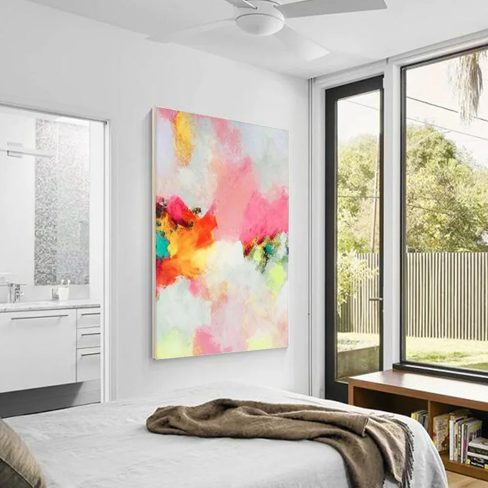 

Large Abstract Golden Blue Modern Canvas Art Hand Painted Oil Painting Wall Decor Living Room Decorative Modern Abstract Artwork