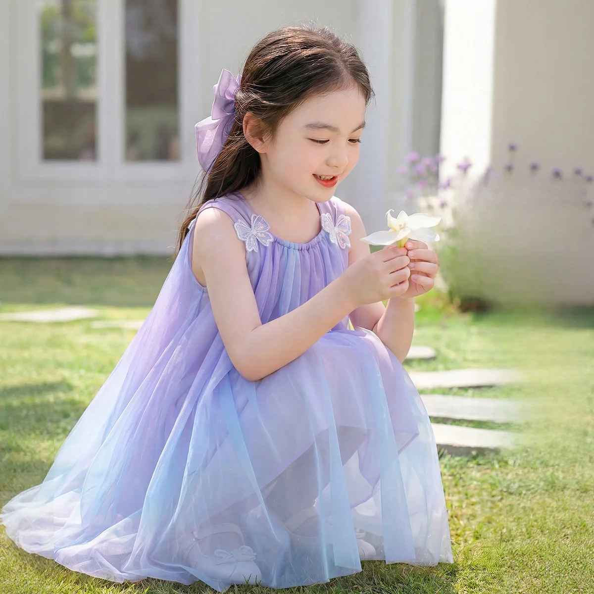 vestido-de-malla-con-degradado-morado-para-ninas-falda-de-princesa-con-tirantes-elegante-de-tela-suave-con-nudo-falda-larga-transpirable-y-comoda-para-verano